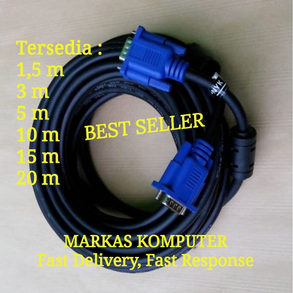 Kabel VGA 20 Meter HIGH QUALITY