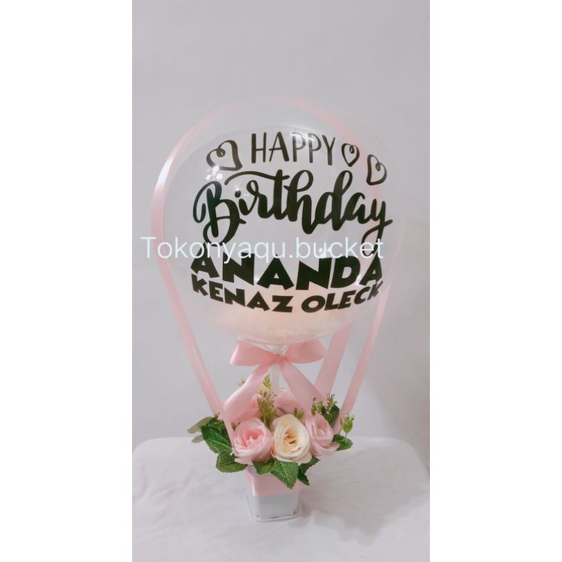 Bucket Balon Bunga