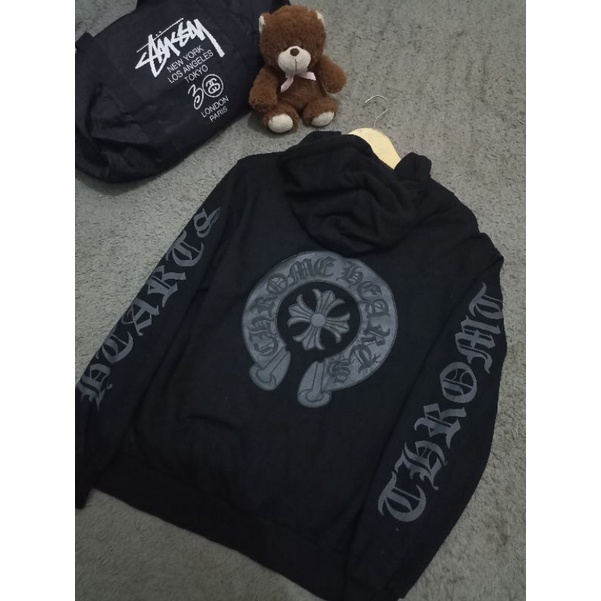 Hodie Ziper Chrome heart second