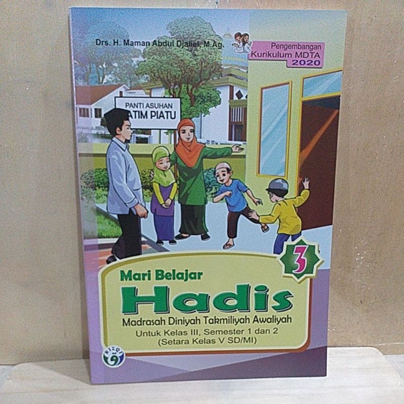 Hadis kelas 3 pengembangan kurikulum MDTA 2020 edisi mei 2023