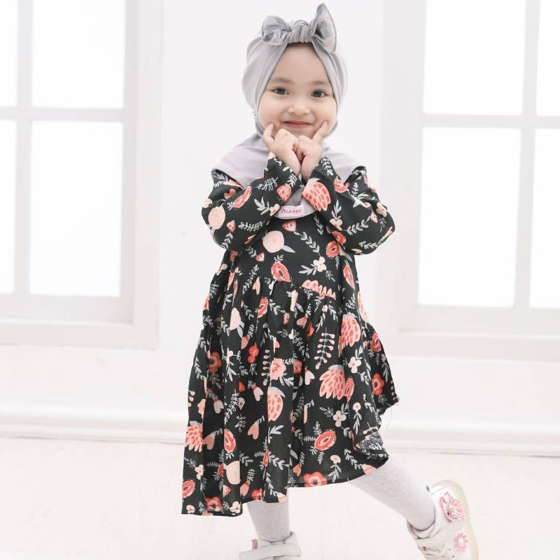 tunik clemira | dress anak perempuan violakids