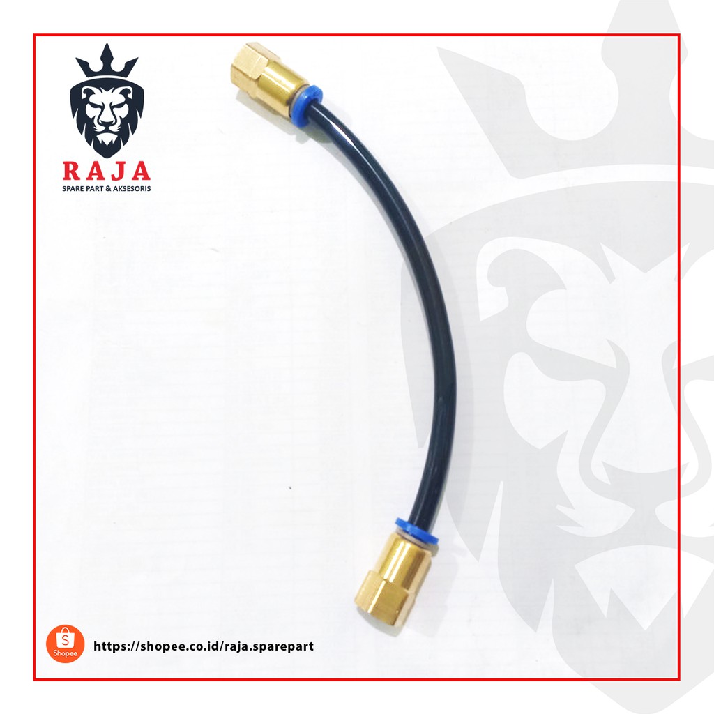 Selang pipa otomatis ke valve 1 arah kompresor listrik panjang 15cm