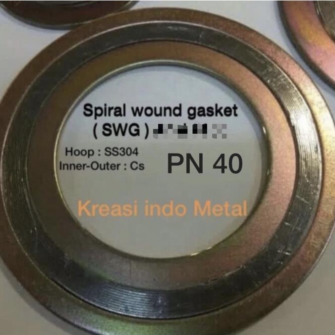 

Ink | 10" Spiral Wound Gasket Pn 40 /Swg Class Pn40 Carbon Steel -Ss 304