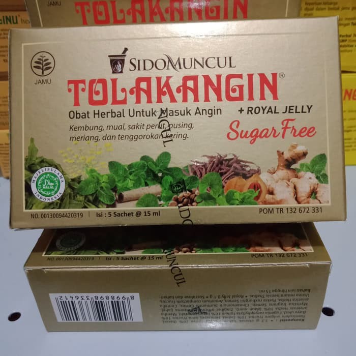 TOLAK ANGIN BEBAS GULA SIDOMUNCUL