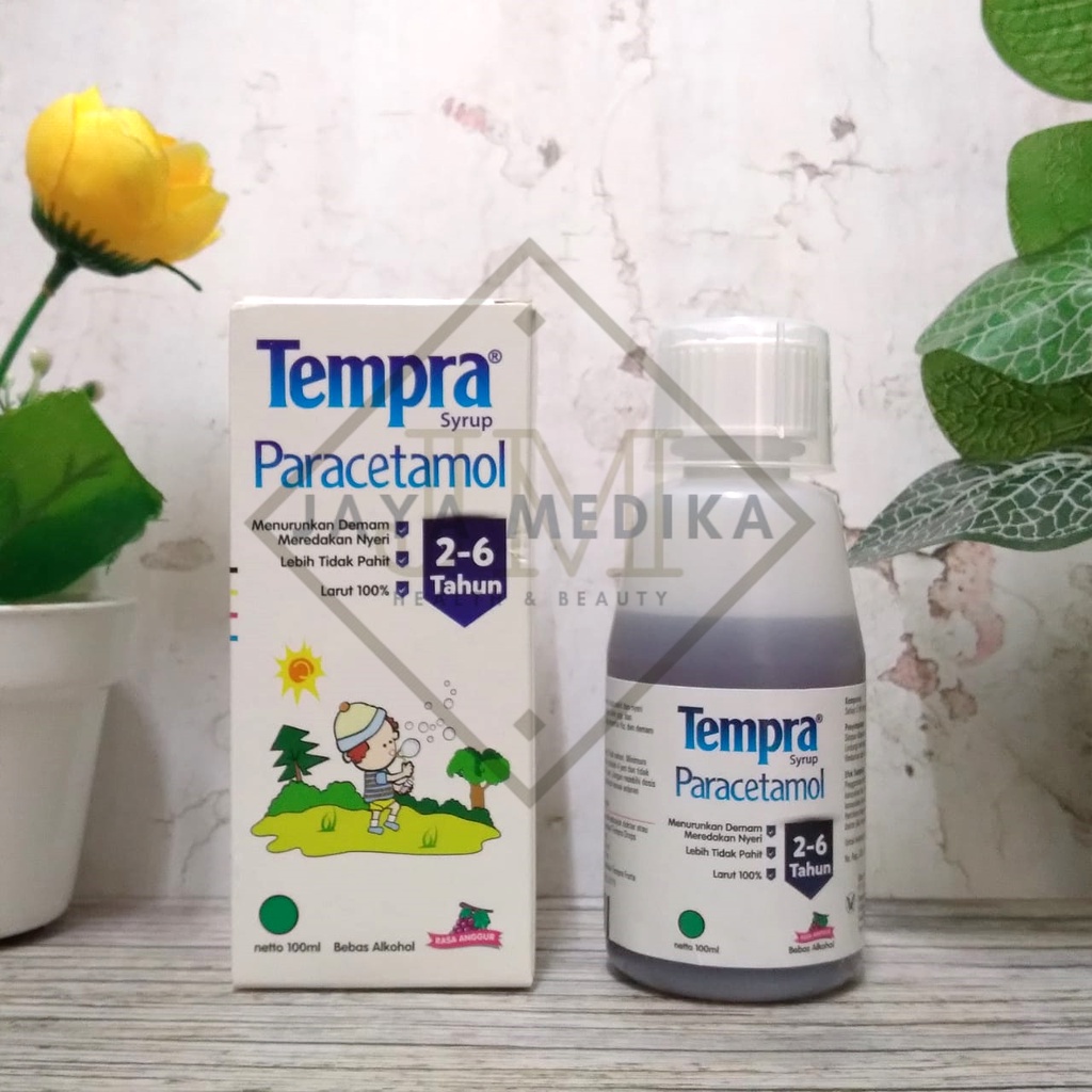 Tempra Syrup 100 ml Menurunkan Demam Anak Anak