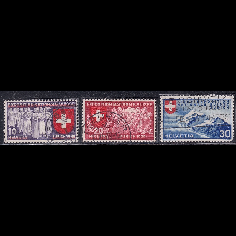 

Prangko Switzerland 1939 - National Philatelic Exhibition - French Inscription