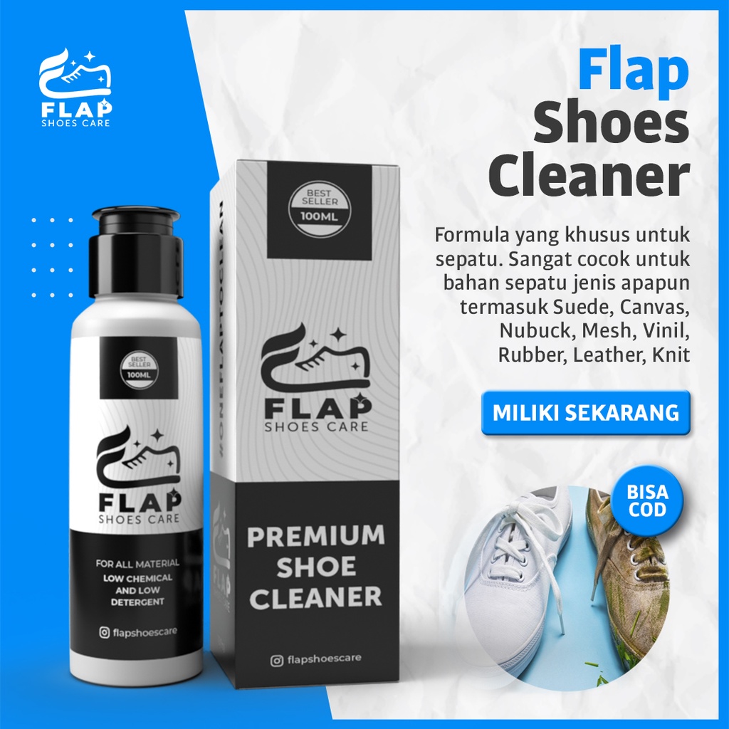 Jual Pembersih Sepatu Spotless Shoe Sneakers Suede Cleaner Kit Sabun