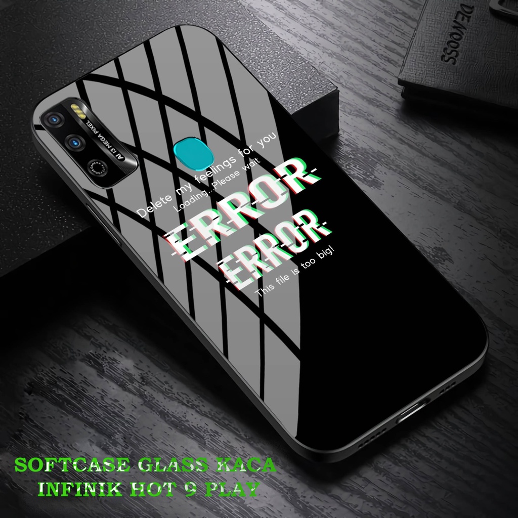 Softcase Glass Kaca Infinik Hot 9 Play - Case Hp Pelindung Handphone Infinik Hot 9 Play [ A37]