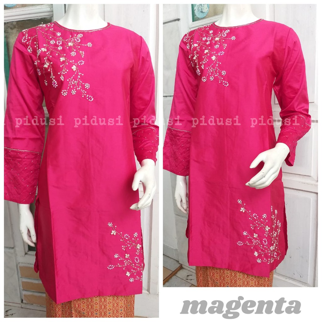 BAJU KURUNG TAFETA PAYET / BAJU KURUNG IRIANA / TAFFETA TUNIK