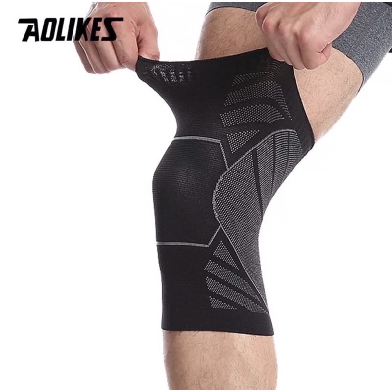 7710 AOLIKES KNEE SUPPORT SLEEVE PAD WRAP DEKER LUTUT KAKI LEG GUARD