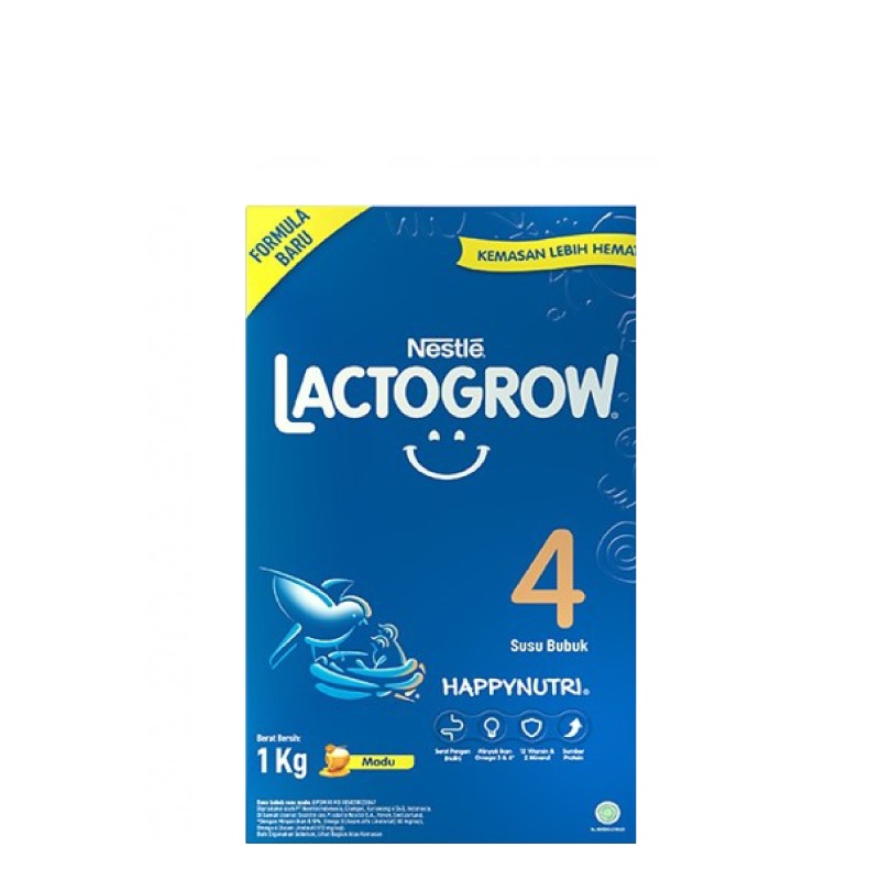 Promo Harga Lactogrow 4 Susu Pertumbuhan Madu 1000 gr - Shopee