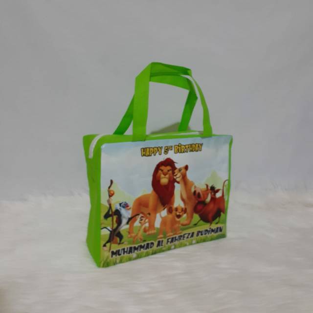Goodie Bag Ulang Tahun Custom Desain