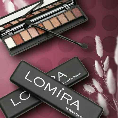 LOMIRA 10 colors eye shadow bpom// lomira eyeshadow