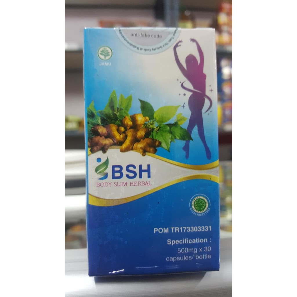 BSH Slimming Kapsul Pelangsing Tubuh Herbal Alami Original BPOM Girlsneed77