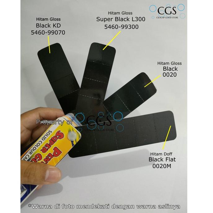 [M-AWU ㊛] Cat Penta HITAM 200 gram - penta hitam - cat mobil hitam - cat penta super gloss hitam - c