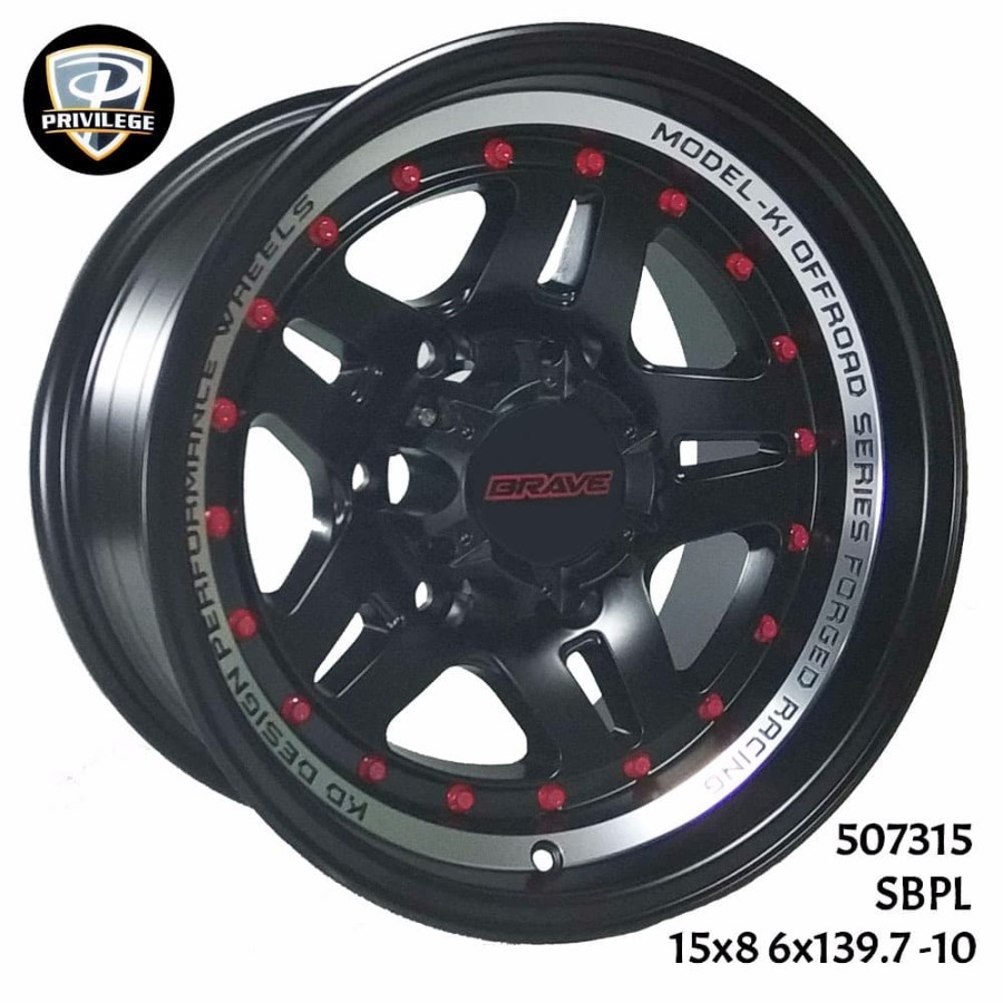 Velg Mobil 507315 OFFROAD Feroza Taft CJ Escudo Ring15