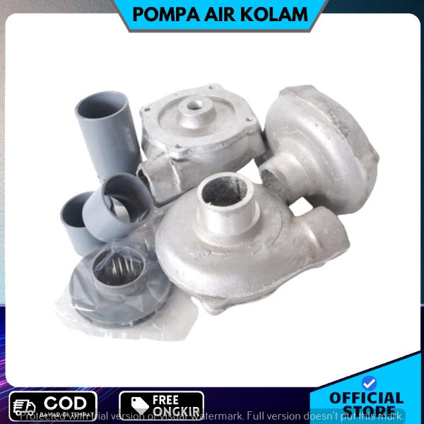 keongan aluminium cor alkon modifikasi pompa air cor 1.5 inch