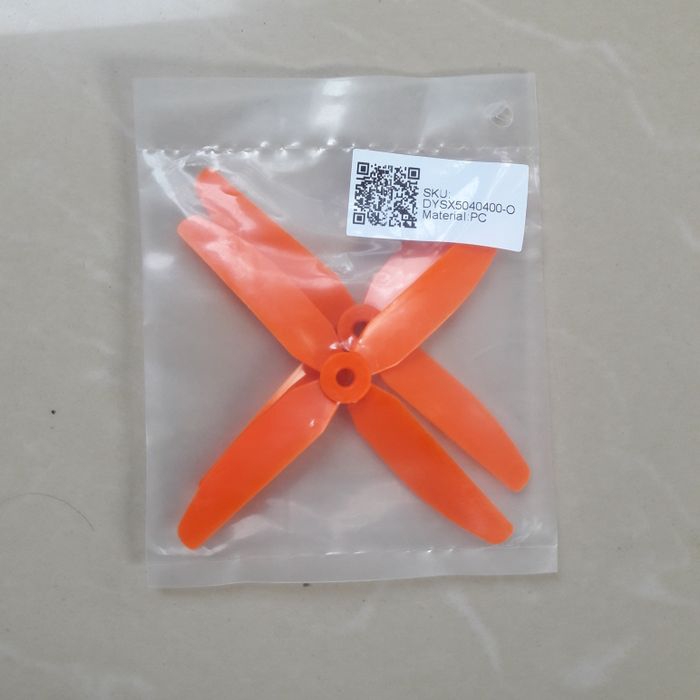 1Pair DYS X5040 4 blades Bullnose Propeller The Indestructible X50404