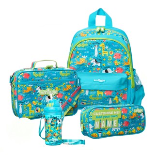 Smiggle Backpack Anak Perempuan Ungu Kupu Butterfly Tas  