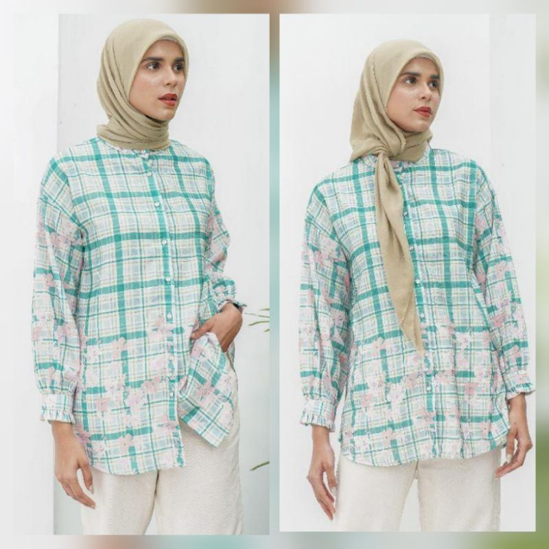 SEFAA TOP GREEN ALEZA LABEL