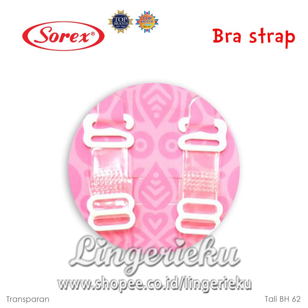 Tali Bra Sorex Bening Transparan Tali BH Bening