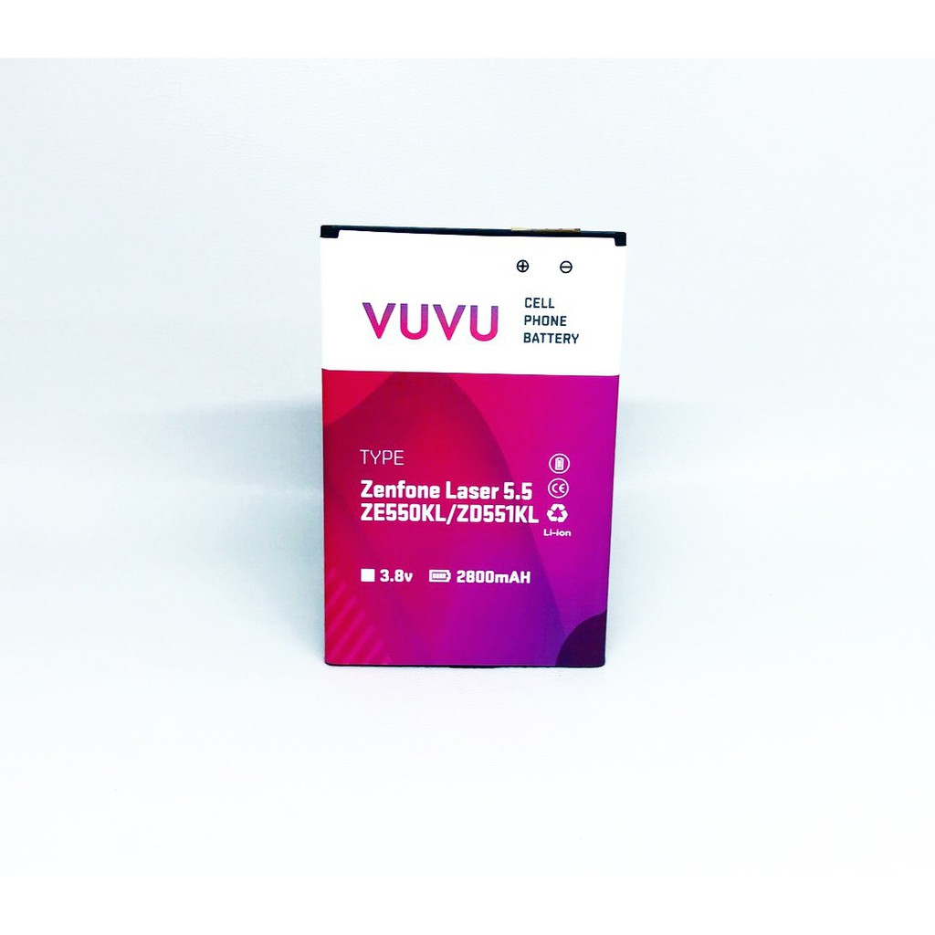 Baterai VUVU Double IC Asus Zenfone Laser 5.5/ZE500KL/ZD551KL