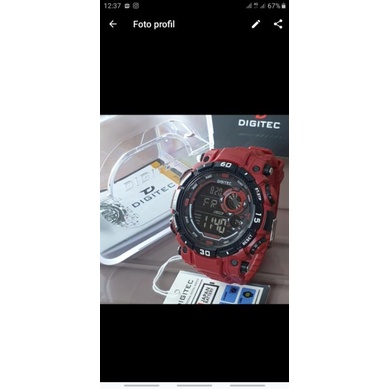 jam tangan digitec digital pria original
