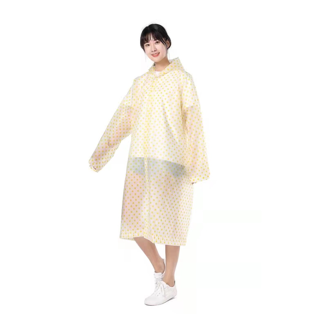 (De'ombrello)JAS HUJAN EVA POLKADOT/RAINCOAT BEST QUALITY EVA (KODE 893)