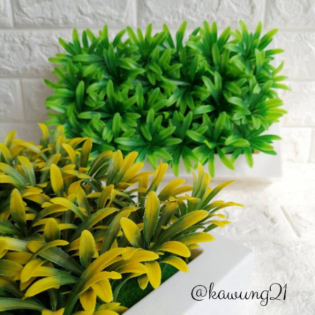 VB38 Walldecor Frame Bunga Artificial Plastik Hiasan Dinding Tembok Unik Cantik