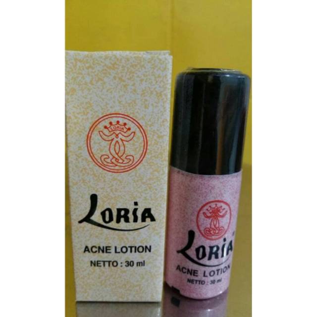 Loria acne lotion ampuh mengobati jerawat