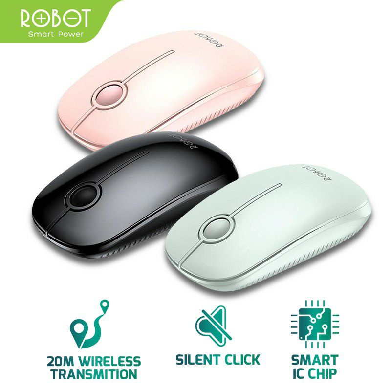 MOUSE Wireless ROBOT M330 2.4GHz Silent Optical