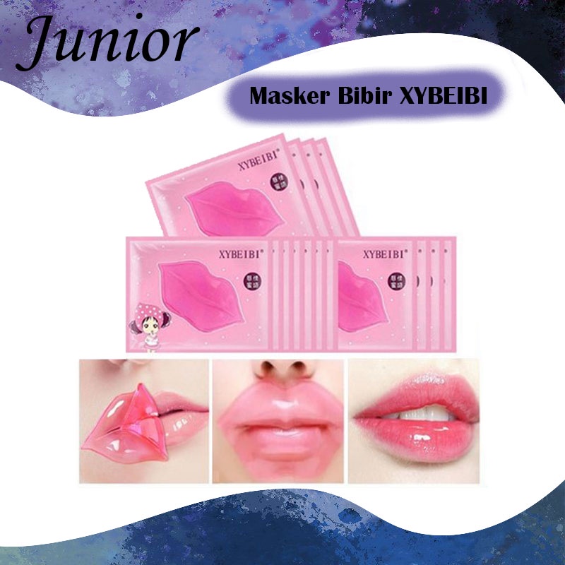 Masker Bibir Collagen Pelembab Mulut Kering Pecah Lip Mask Moisturizing