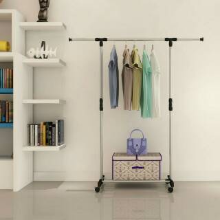 Stand hanger singer rak gantungan baju modern serba guna Stand hanger singer rak gantungan baju modern serba guna