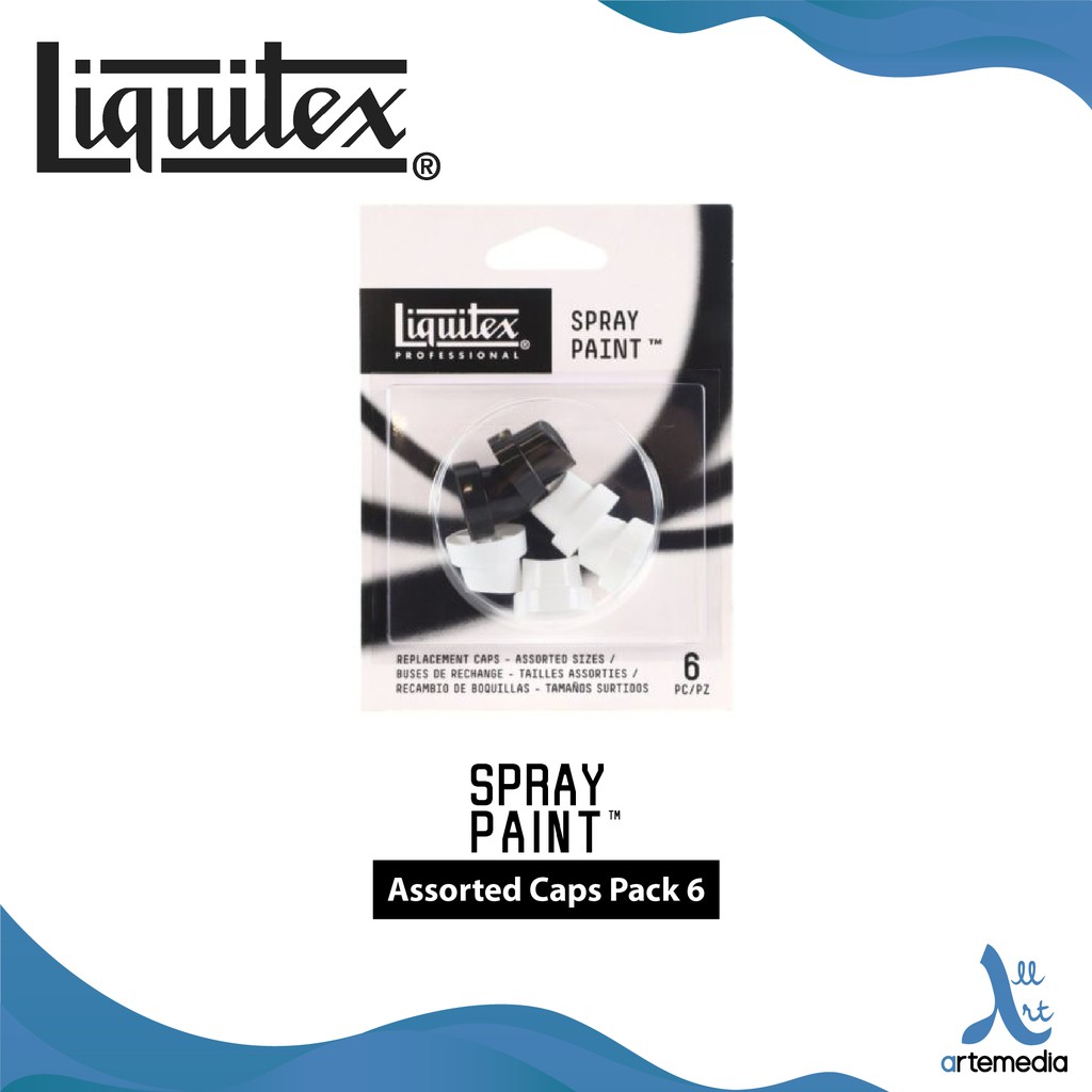 

Liquitex Spray Paint Refill Nozzle Cap Replacement Set