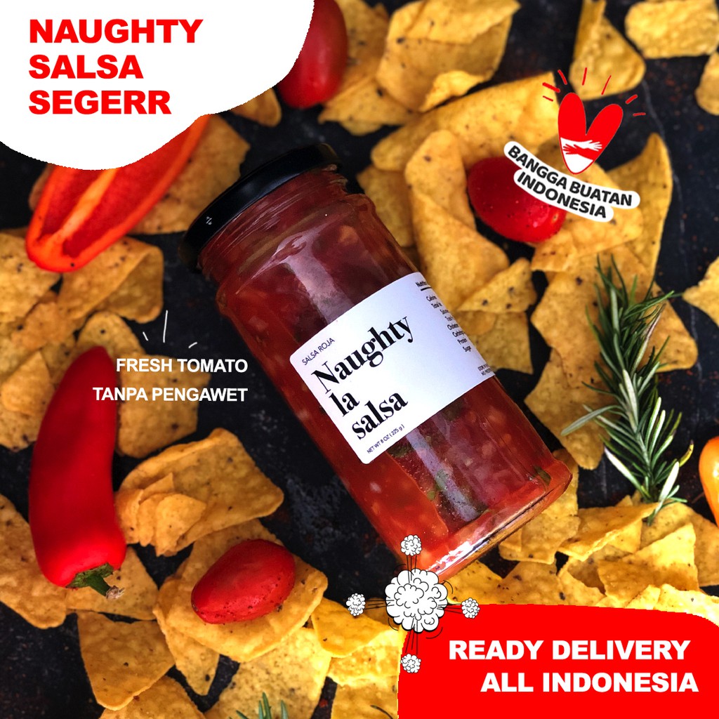 

Tomato Salsa / Salsa Roja / Salsa Nachos Lauk Nakal