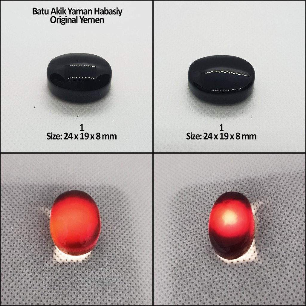 Batu Akik Yaman Habasyi Tembus Merah Asli Yaman Dijamin 100%