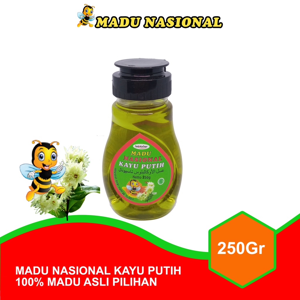 

Madu Nasional Kayu Putih Cajuput 250gr