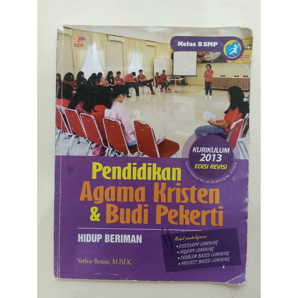 Kelas 8 Viii 2 Smp Edisi Revisi Pak Budi Pekerti Kurikulum 2013 Pendidikan Agama Kristen Shopee Indonesia