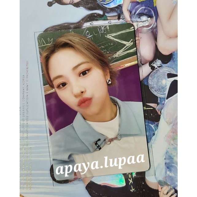 ITZY RYUJIN PHOTOCARD PC NBD NO BAD DAYS FEBRUARY FEB FEBRUARI