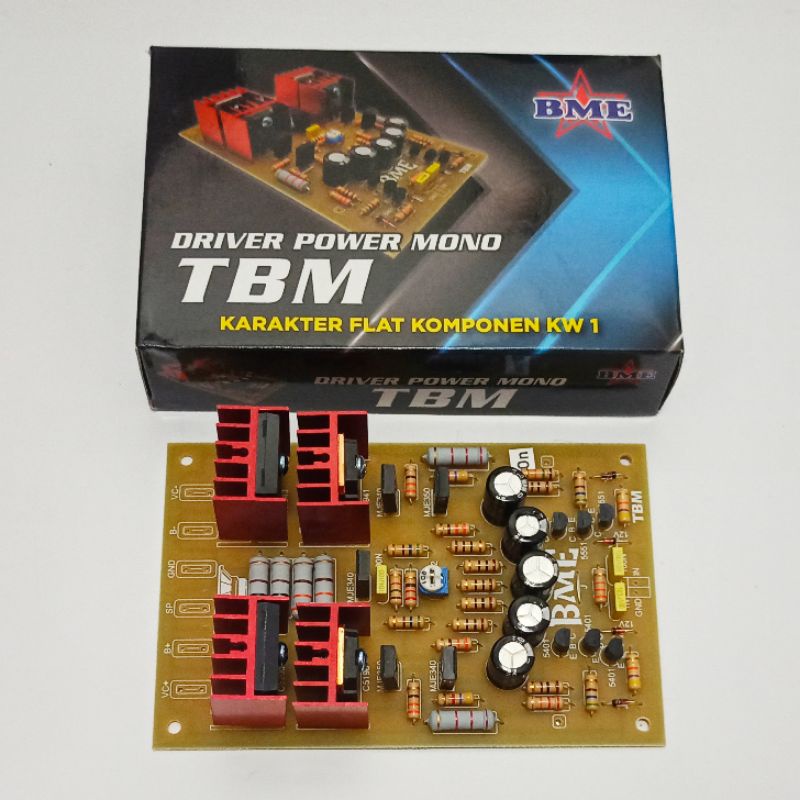 KIT Driver Power Amplifier TBM Mono By BME