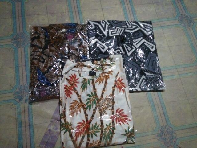 Kemeja Batik Pria/hem Batik Pria/baju Batik Modern Pria Ii Motif Abri Ii Pbi
