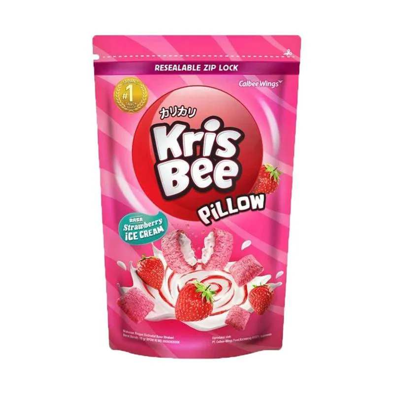

KRISBEE PILLOW STRAWBERRY 110G