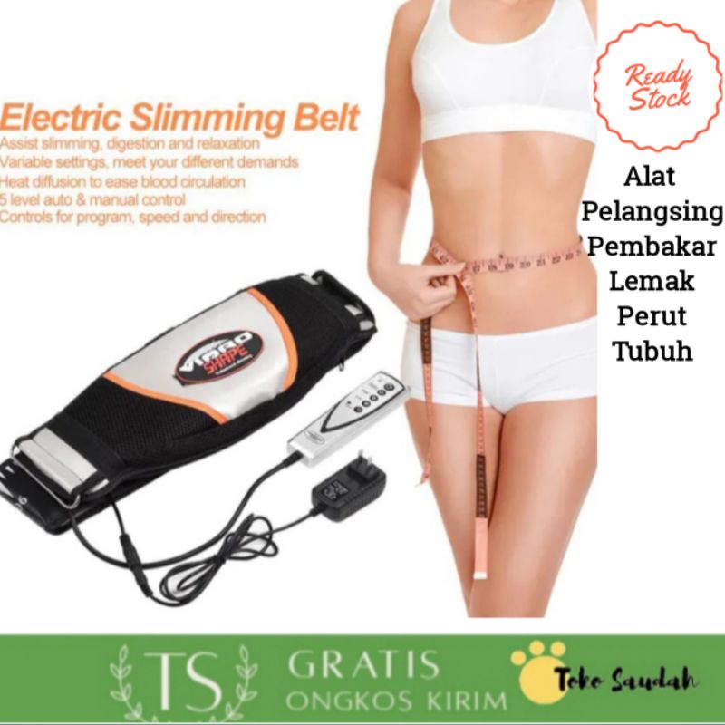 Alat Pelangsing Tubuh Perut Paha Lengan Pantat Alat Pembakar Lemak Perut Buncit Penghancur Lemak Per