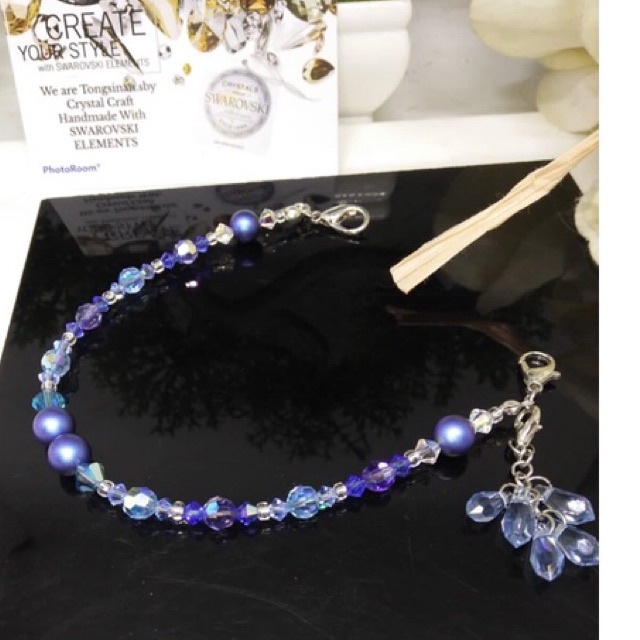 pengait masker hijab / strap masker Swarovski