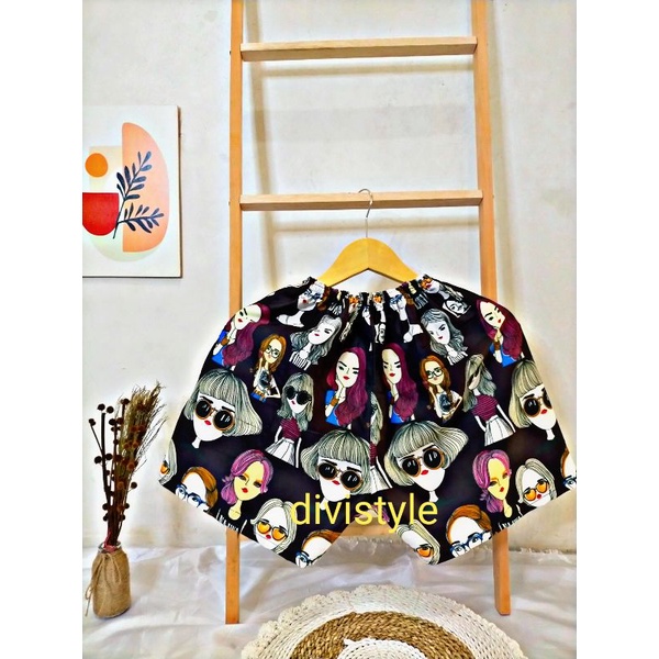 CELANA KOLOR | CELANA SANTAI | CELANA MURAH | GROSIR CELANA PENDEK BOXER PRIA / WANITA DEWASA-Retro hitam