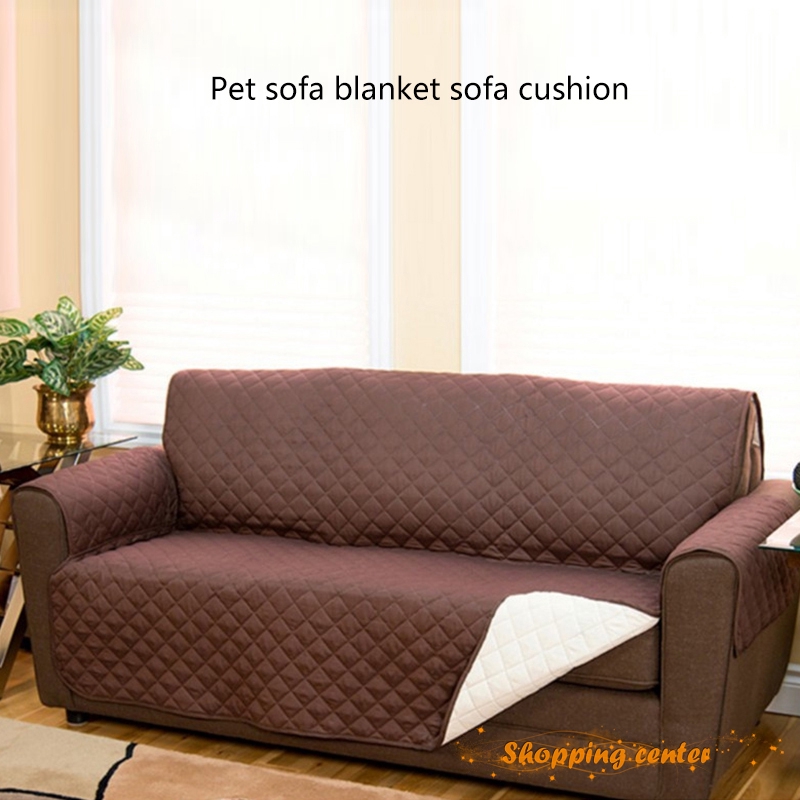 Sc Sofa Protective Cover For Kids Dog Cats Pet Reversible Waterproof Furniture Seat Chair Covers Shopee Indonesia