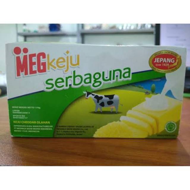 

Keju Meg Cheddar 170 gram