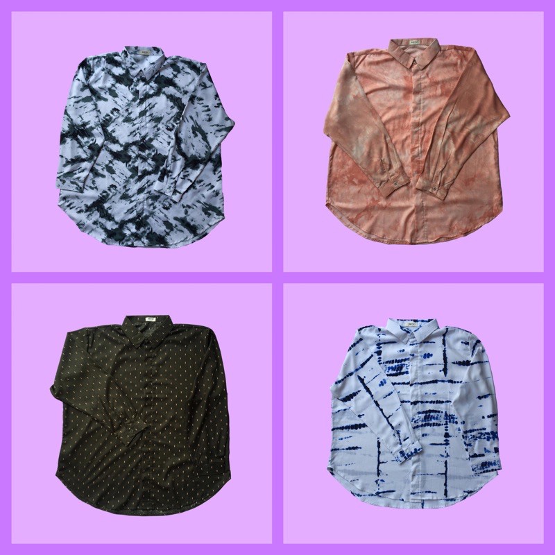 Pattern Oversize Shirt (Kemeja Oversize)