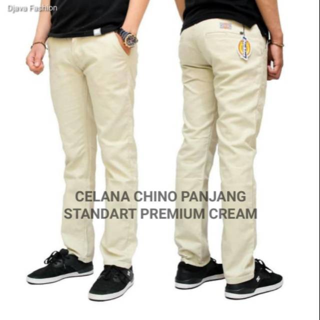 Celana Chino Pants Premium Panjang Pria | Slimfit Khaki Casual Semi Formal