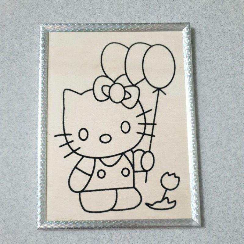 

DIY painting colouring mainan edukasi anak mewarnai / art and craft 20 x 15 cm